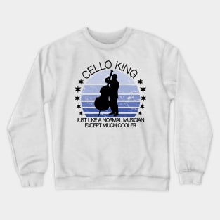 cello king Crewneck Sweatshirt